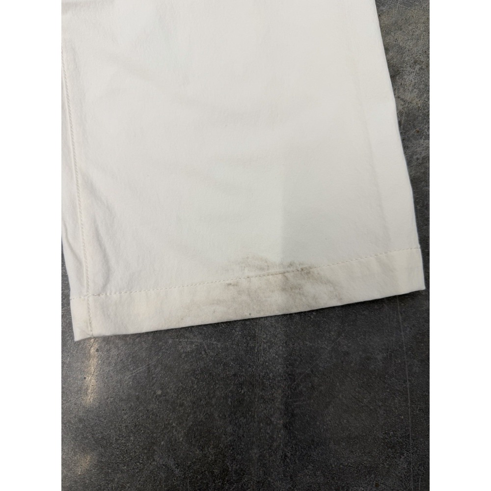 Under Armour Loose Fit White Golf Pants Men's 36x32 Flat Front Chino Style - Picture 4 of 5